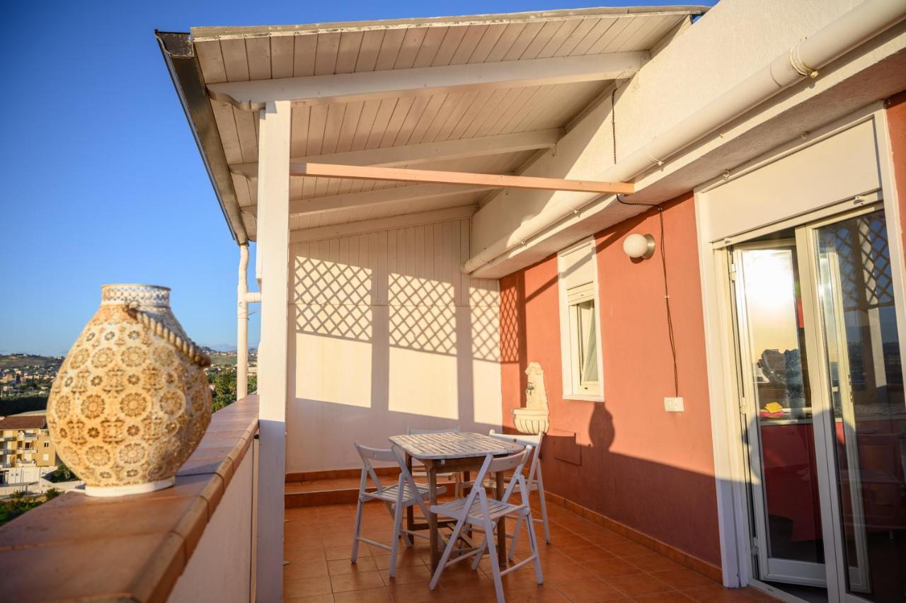 Attico Panoramico Agrigento Lägenhet Exteriör bild